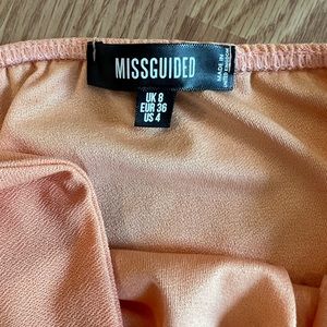 Missguided Orange Halter Dress 🧡